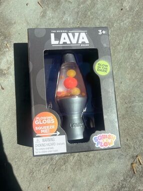 Rare Schylling Lava Brand Squish Flow Mini Lava Lamp needoh